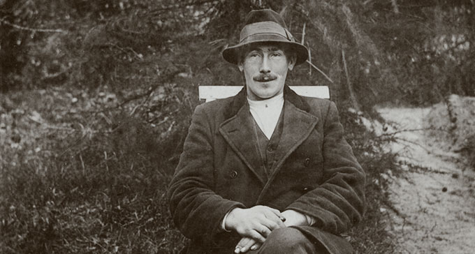 Reinhold Hansson. Foto: Svenskt visarkiv