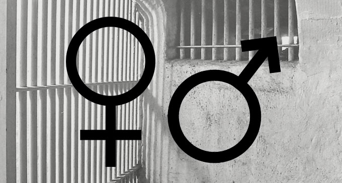 Bild från isoleringen i "straffkällaren" på Långholmen. Nordiska museets dokumentation av Långholmen 1975. Foto: Nils Blix.