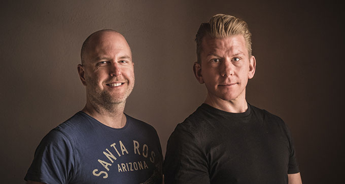 Peter Csaszti och Johan Björk