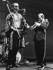 Bernt Rosengren och Lalle Svensson, Stockholm, sent 60-tal