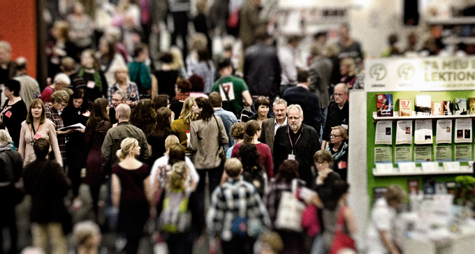 Bokmässan lockade cirka 100 000 besökare 2011. Foto: Adam Lundquist