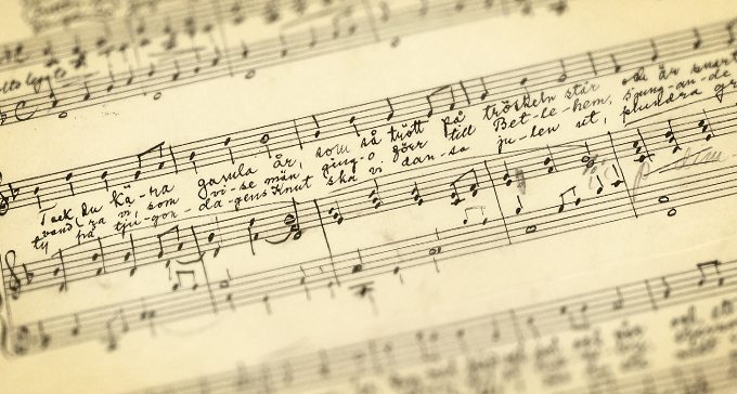 Utsnitt från Alice Tegnérs "Januari"