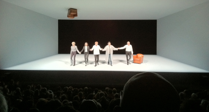 Jeg forsvinner på Théâtre national de la Colline i Paris 2011. Foto: Florent Darrault/Flickr (CC)