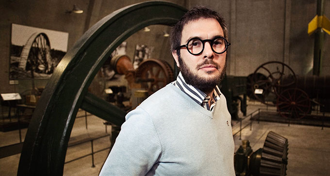 Daniel Wetterskog är chef för Scenkonstmuseet. Foto: Anna Gerdén