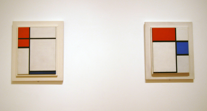 En annan typ av minimalism, målningar av Piet Mondiran. Foto: Sabel/Flickr (CC)
