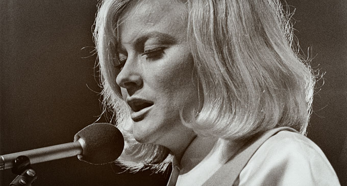 Monica Zetterlund 1968. Foto: Christer Landergren