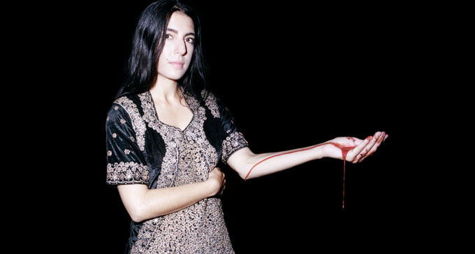 Pressbild på Mariam Wallentin som spelar på Swedish Energies: EMS in NYC 2013.