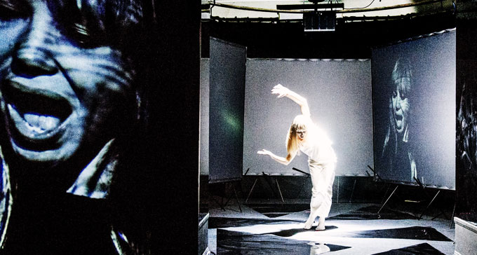 Nico - Sphinx of Ice på Dramaten med Fanny Risberg i huvudrollen. Foto: Roger Stenberg/Dramaten