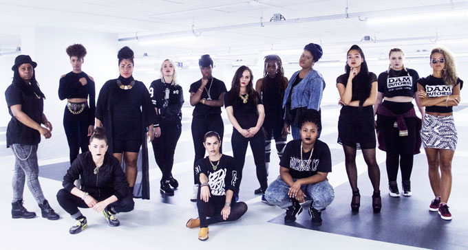 Femtastic och Dam Dutchess har samarbetet FAM/Female Urban Exchange. Foto: Pressbild
