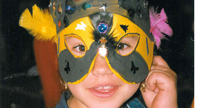 Scenkonstmuseet anordnar Maskverkstad och mycket annat på Kulturfestivalen. Foto: Ado Celis