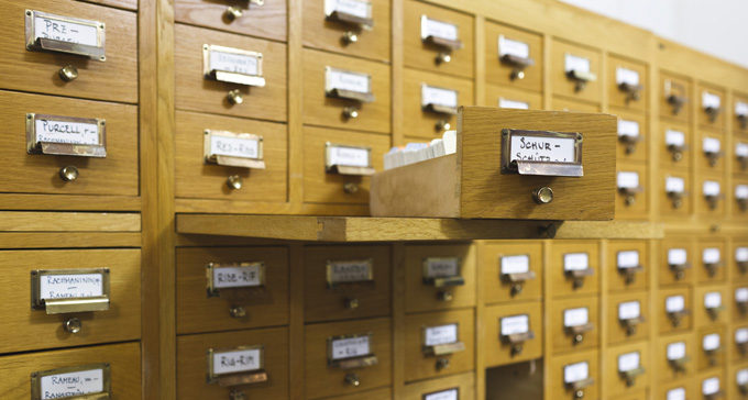 Samlingarna finns på Musik- och teaterbiblioteket. Foto: Miki Anagrius