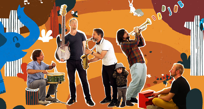 Oddjob uppträder på konferensen Minnen för livet. Fotograf: Adam Marko-Nord