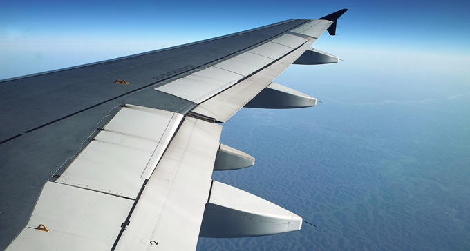 Flygplansvinge. Foto: dcJohn/Flickr (CC)