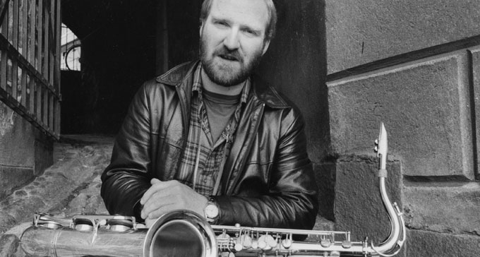 Tommy Koverhult i Tommy Koverhults Kvintett som fick 1983 års Jazz i Sverige-pris.