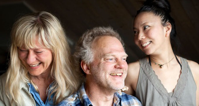 Lena Willemark och Lyöstraini. Foto: Kristin Lindell