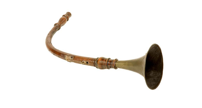 Oboe da caccia. Foto: Sofi Sykfont/Scenkonstmuseet