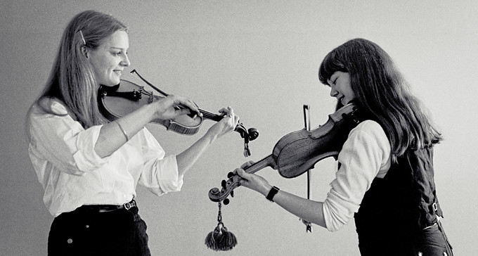O’tôrgs-Kaisa Abrahamsson och Marica Andersson, 1982. Foto: Torbjörn Ivarsson