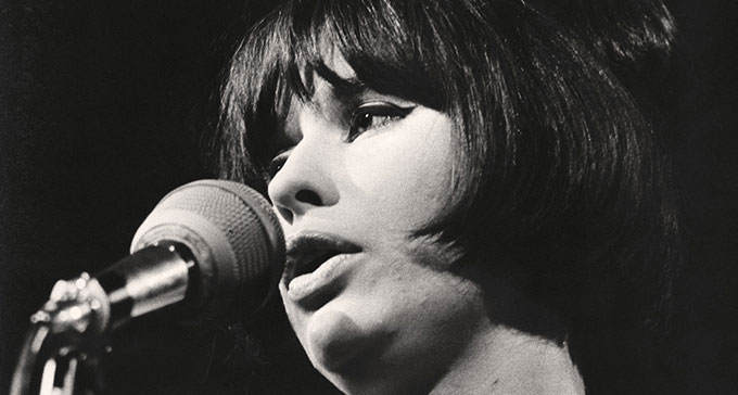Jazzsångerskan Astrud Gilberto. Foto: Christer Landegren