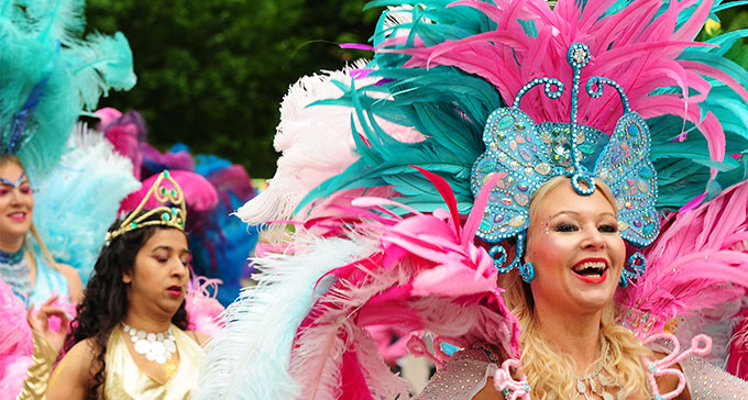 I helgen går Kulturernas Karneval av stapeln i Uppsala. Foto: Roger Ferm.