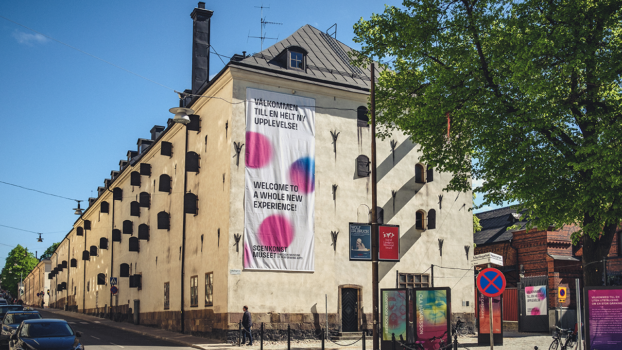 Scenkonstmuseet på Sibyllegatan 2. Foto: Jonas André/Scenkonstmuseet