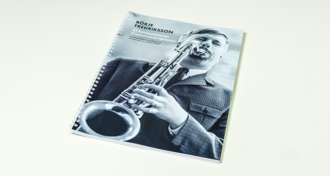 Börje Fredrikssons noter släpps i ny bok från Svenskt visarkiv.